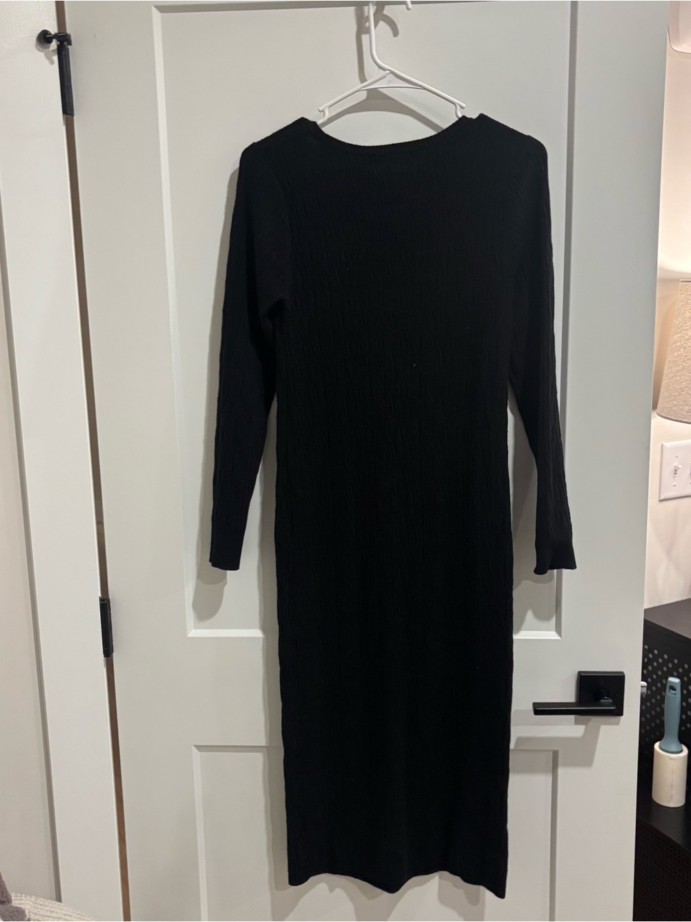 Target Women’s Universal Threads Long Sleeve Midi Textured Sweater Dress Size XS - Picture 6 of 8